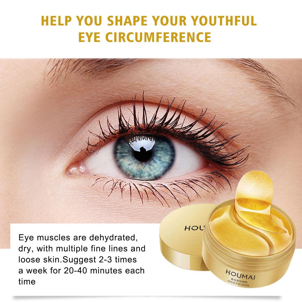 Luxury Skincare Treatments - 24K Gold Eye Mask 80g Hydrating