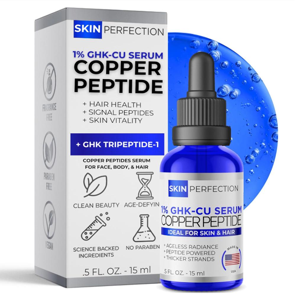 Peptide Complex Serum - Blue Copper Peptide Facial Essence Brightens