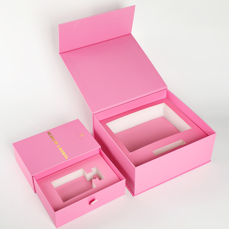 Custom Luxury Pink With Paper  - Luxury Skincare Gift Box 评论和价格