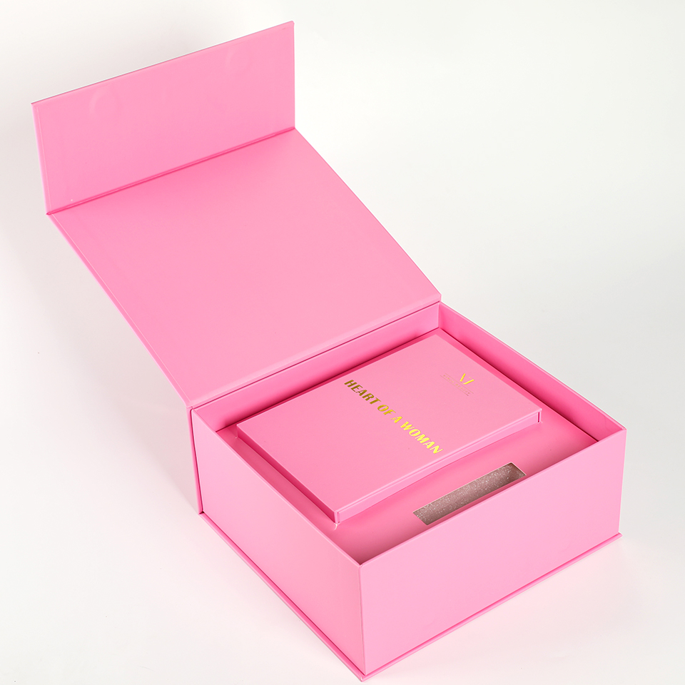Custom Luxury Pink With Paper  - Luxury Skincare Gift Box 评论和价格