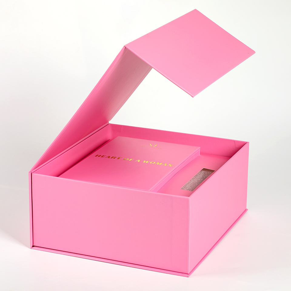 Custom Luxury Pink With Paper  - Luxury Skincare Gift Box 评论和价格
