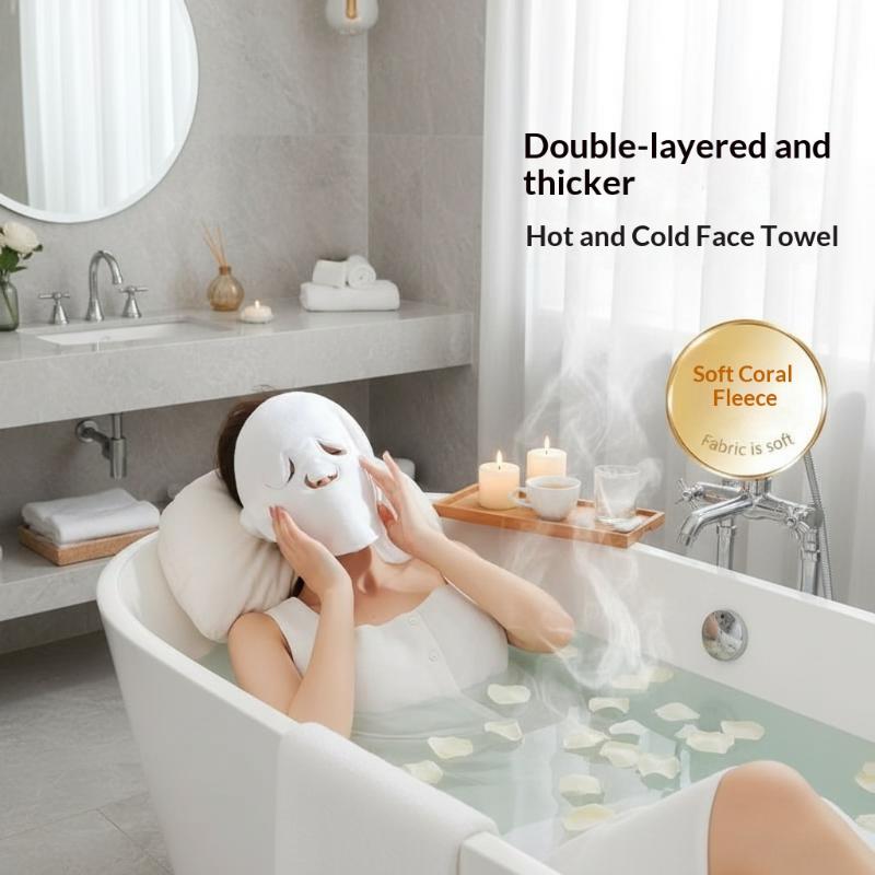 Reusable Hot Cold Compress Fac - Luxury Skincare Gifts For Women 评论和价格