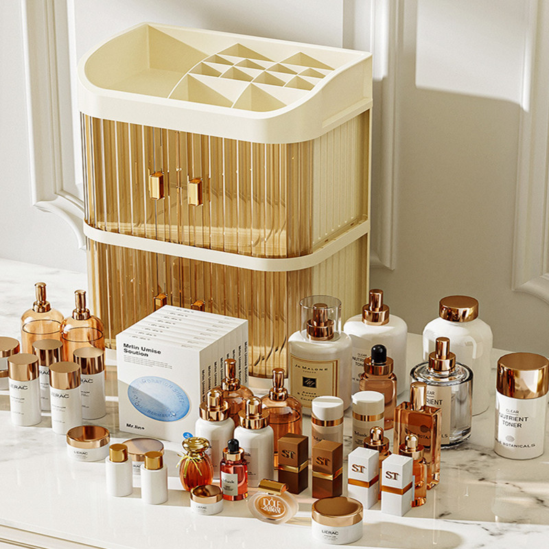 Cosmetics Storage Box Desktop  - Luxury Skincare Gift Box 评论和价格