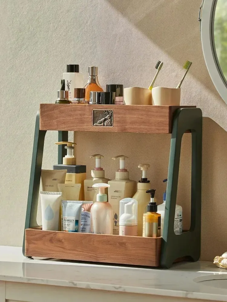 Desktop double-layer cosmetic  - Luxury Skincare Tray 评论和价格