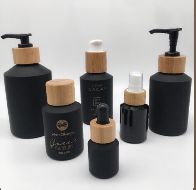 60pcs 120ml black matte glass  - Luxury Skincare Mask 评论和价格
