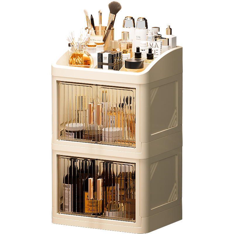 Layered Makeup Storage Cabinet - Luxury Skincare Gift Box 评论和价格